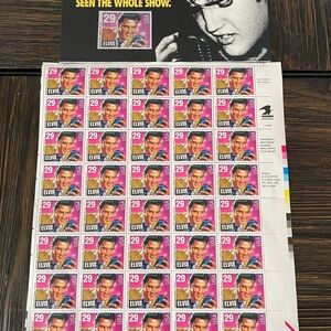 Elvis Presley 29 Cent Stamp Sheet